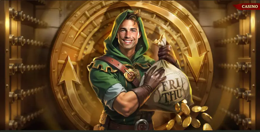 Bonus et promotions sur Wild Robin Casino